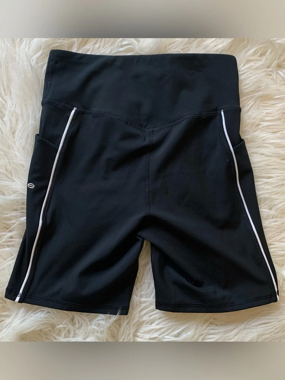 Bebe Sport Athletic Shorts Black Size Medium